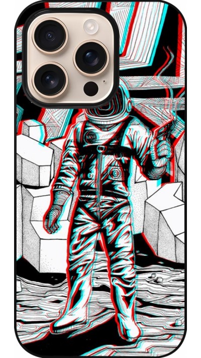 Coque iPhone 16 Pro - Anaglyph Astronaut