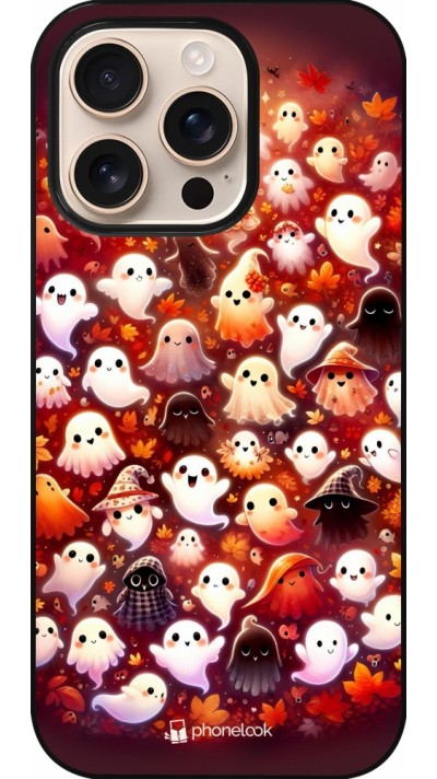 Coque iPhone 16 Pro - Fantômes automne mignons