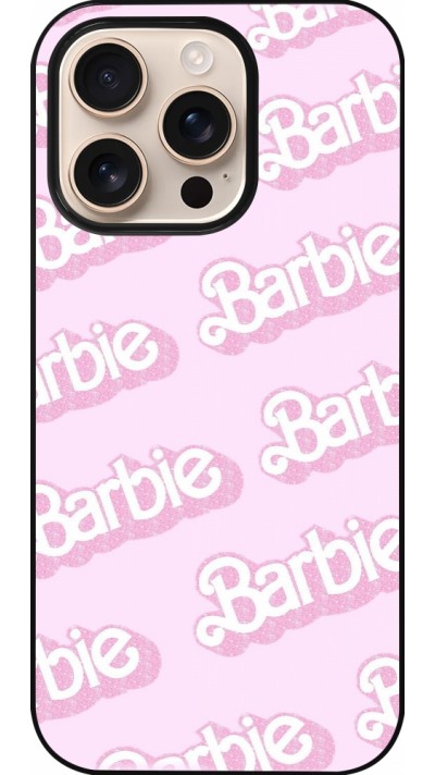 Coque iPhone 16 Pro - Barbie light pink pattern