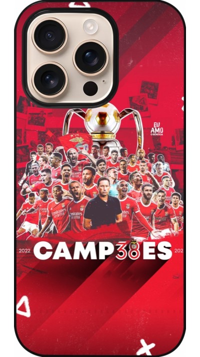 Coque iPhone 16 Pro - Benfica Campeoes 2023