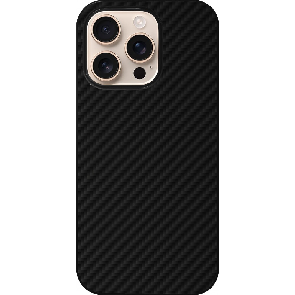 iPhone 16 Pro Case Hülle - Carbon Basic