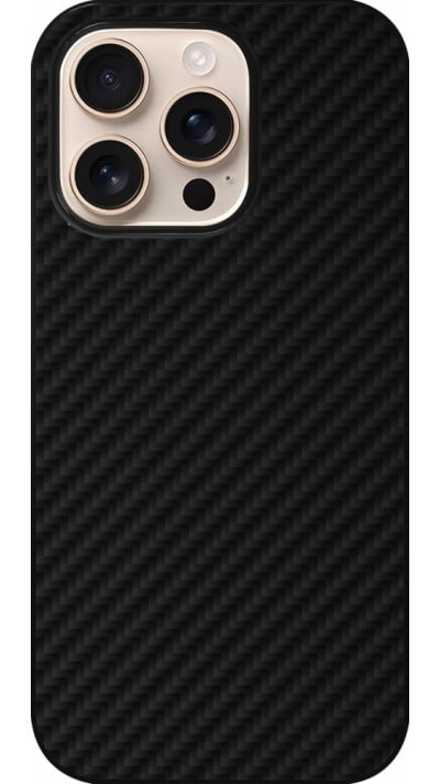 Coque iPhone 16 Pro - Carbon Basic