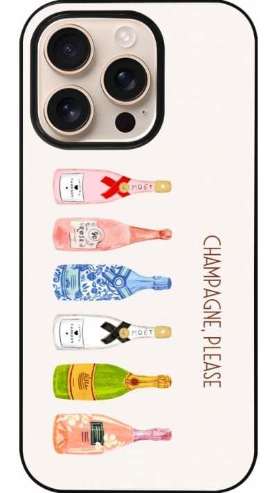 Coque iPhone 16 Pro - Champagne Please