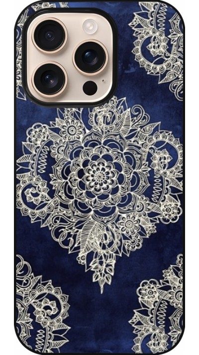 Coque iPhone 16 Pro - Cream Flower Moroccan