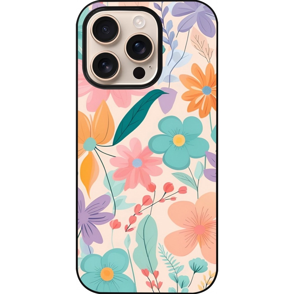 iPhone 16 Pro Case Hülle - Easter 2024 spring flowers