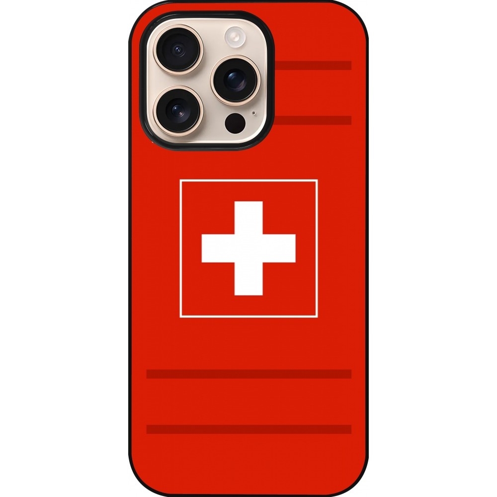 iPhone 16 Pro Case Hülle - Euro 2020 Switzerland