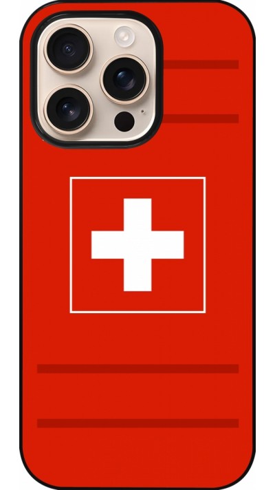 Coque iPhone 16 Pro - Euro 2020 Switzerland