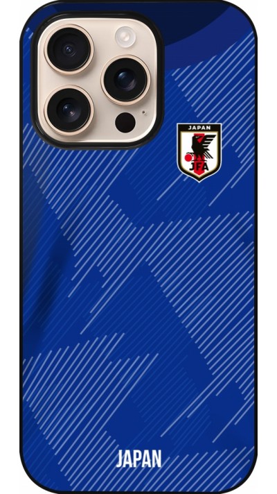 Coque iPhone 16 Pro - Maillot de football Japon 2022 personnalisable