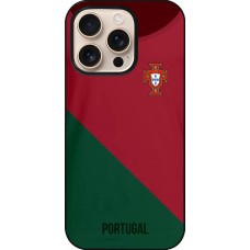 iPhone 16 Pro Case Hülle - Fussballtrikot Portugal2022