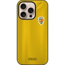 Coque iPhone 16 Pro - Maillot de football Roumanie