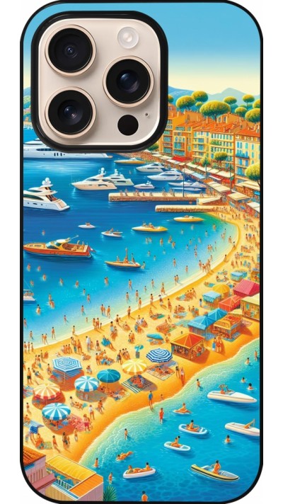 Coque iPhone 16 Pro - French Riviera People