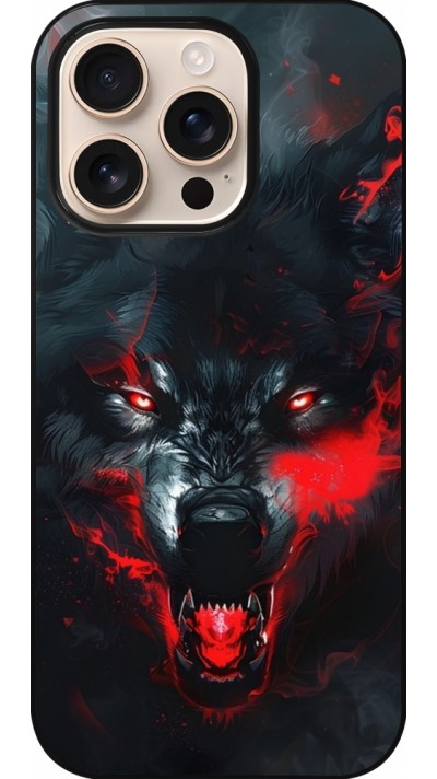 Coque iPhone 16 Pro - Halloween 2024 mad werewolf