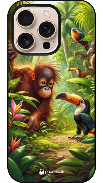 Coque iPhone 16 Pro - Jungle Tropicale Tayrona