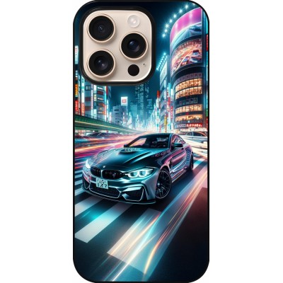 Coque iPhone 16 Pro - BMW M4 Tokyo Night