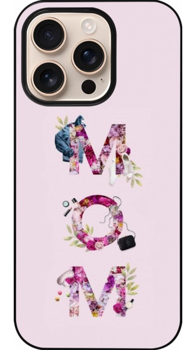 Coque iPhone 16 Pro - Mom 2024 girly mom