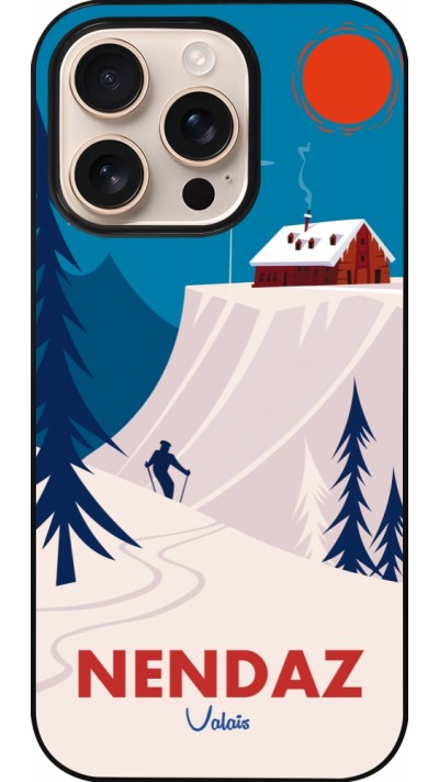 Coque iPhone 16 Pro - Nendaz Cabane Ski