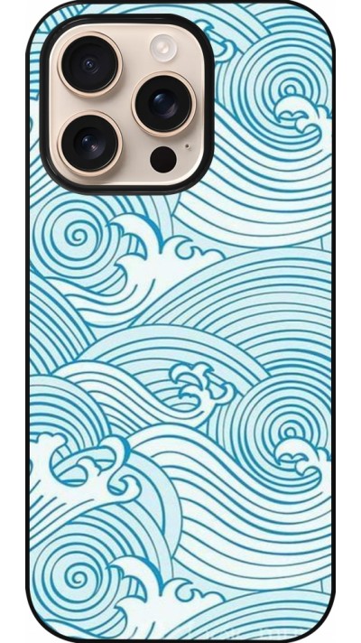 Coque iPhone 16 Pro - Ocean Waves