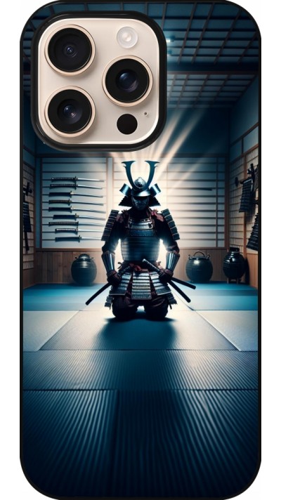 Coque iPhone 16 Pro - Samouraï en prière