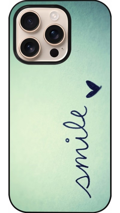 Coque iPhone 16 Pro - Smile