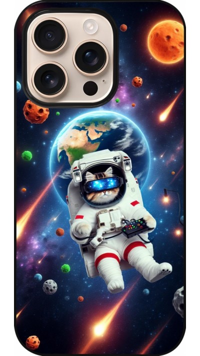 Coque iPhone 16 Pro - VR SpaceCat Odyssey