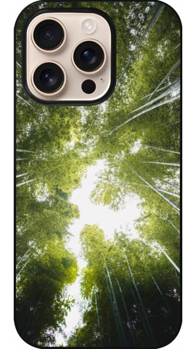 Coque iPhone 16 Pro - Spring 23 forest blue sky