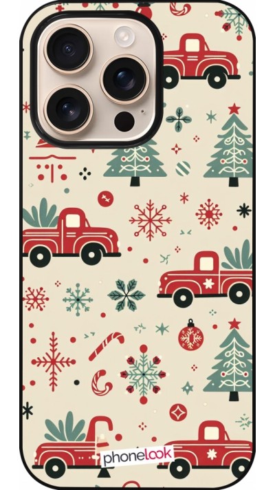 iPhone 16 Pro Case Hülle - Weihnachten 2024 Lkw Tanne