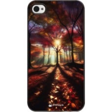 iPhone 4/4s Case Hülle - Herbstlicher goldener Glanz