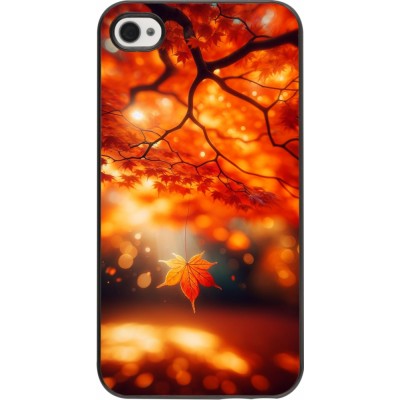 Coque iPhone 4/4s - Automne Magique Orange