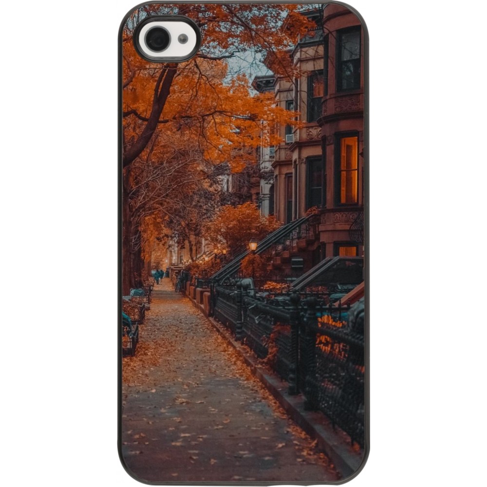 Coque iPhone 4/4s - Autumn 2024 city