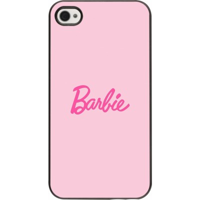 Coque iPhone 4/4s - Barbie Text