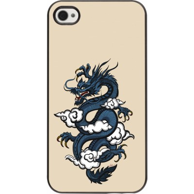 Coque iPhone 4/4s - Blue Dragon Tattoo