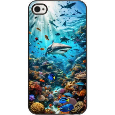 Coque iPhone 4/4s - Bora Bora Mer et Merveilles