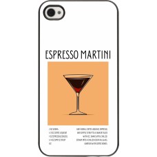 Coque iPhone 4/4s - Cocktail recette Espresso Martini