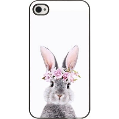 Coque iPhone 4/4s - Easter 2023 flower bunny