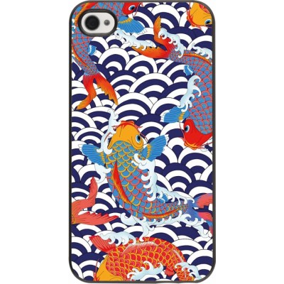 Coque iPhone 4/4s - Easter 2023 japanese fish