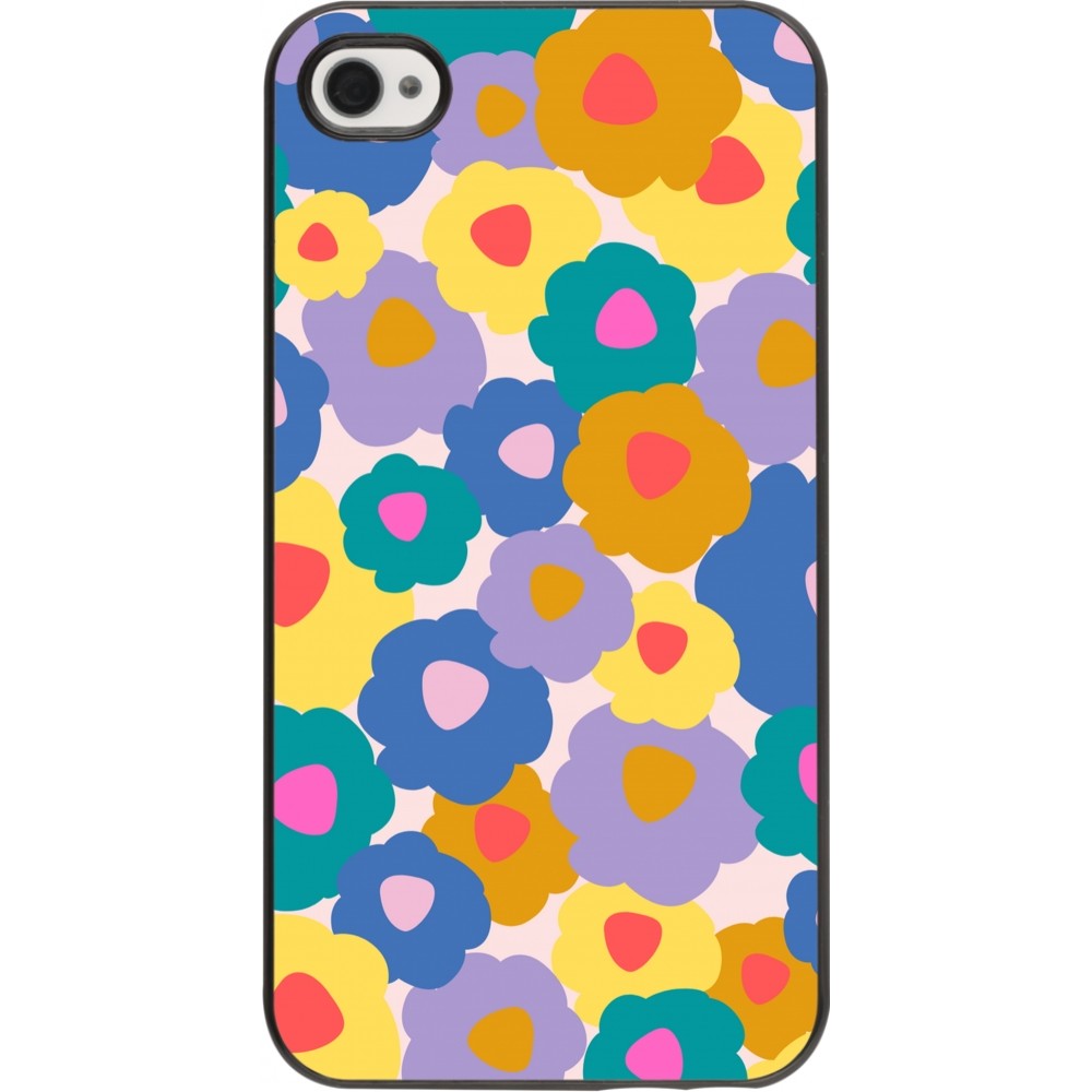 Coque iPhone 4/4s - Easter 2024 flower power