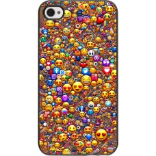 Coque iPhone 4/4s - Emoji mixed