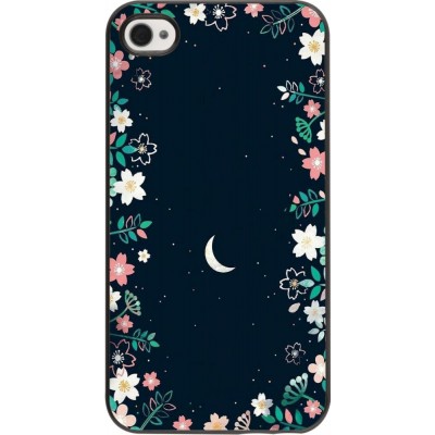 Coque iPhone 4/4s - Flowers space