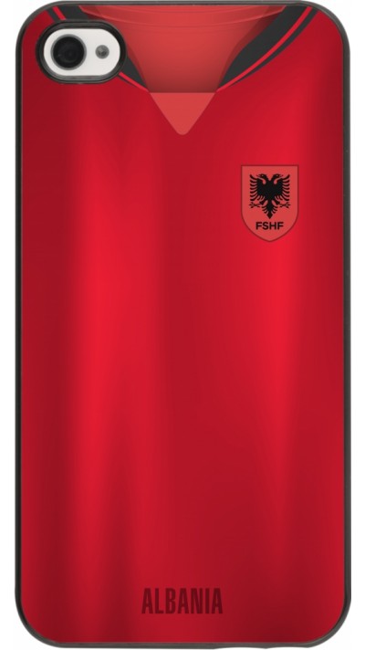 iPhone 4/4s Case Hülle - Albanien personalisierbares Fussballtrikot