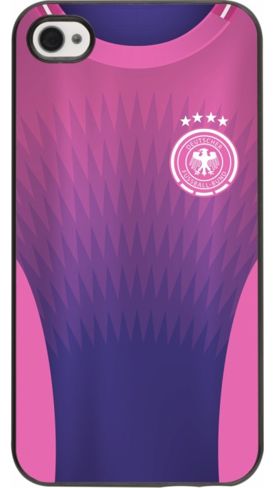 iPhone 4/4s Case Hülle - Deutschland Away personalisierbares Fussballtrikot