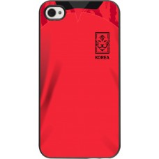 iPhone 4/4s Case Hülle - Südkorea 2022 personalisierbares Fussballtrikot