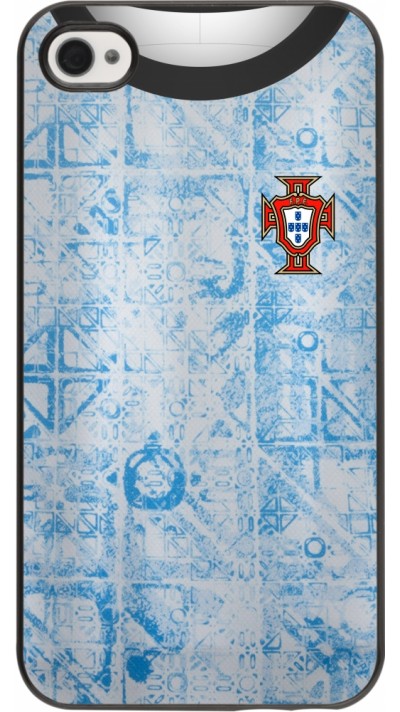 iPhone 4/4s Case Hülle - Portugal Away personalisierbares Fussballtrikot