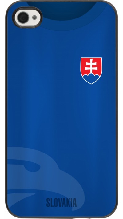 iPhone 4/4s Case Hülle - Fussballtrikot Slowakei