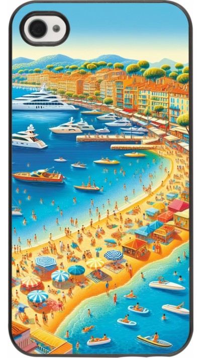 Coque iPhone 4/4s - French Riviera People