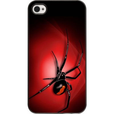 Coque iPhone 4/4s - Halloween 2023 spider black widow