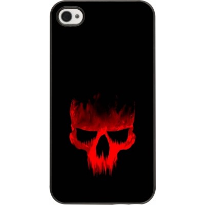 Coque iPhone 4/4s - Halloween 2023 scary skull