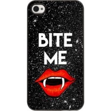 Coque iPhone 4/4s - Halloween 2024 bite me