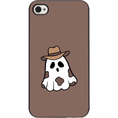 Coque iPhone 4/4s - Halloween 2024 cowboy ghost