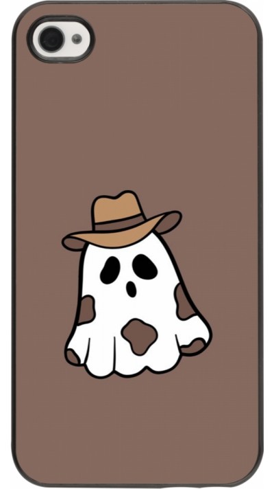 Coque iPhone 4/4s - Halloween 2024 cowboy ghost