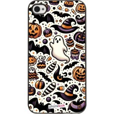 Coque iPhone 4/4s - Halloween 2024 Cute Pattern